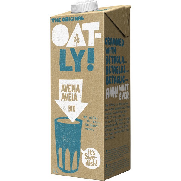 BEBIDA AVENA BIO OATLY 1L