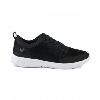 ZAPATILLA SUECOS MODELO ALMA VELVETY COLOR NEGRO TALLAS DESDE 3645