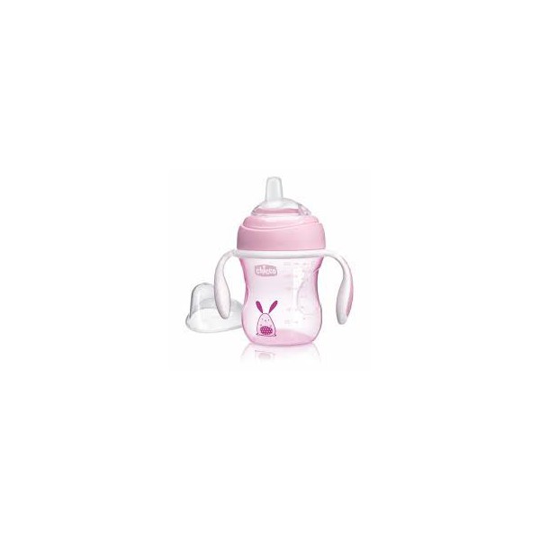 Chicco vaso de transicin rosa 4m 200ml