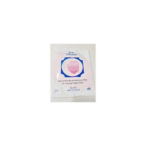 Mascarilla FFP2 Omask Rosa