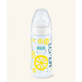 Biberon silicona Nuk Firstchoise  Limited Edition Fruits 1u 06meses 300ml