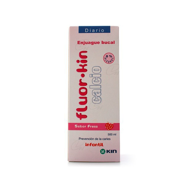 FLUOR KIN CALCIO ENJUAGUE BUCAL FRESA...