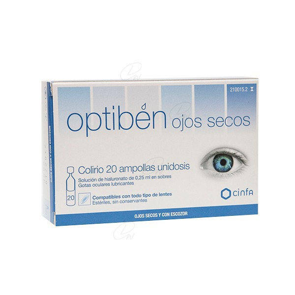 OPTIBEN GOTAS  SEQUEDAD OCULAR 025 ML...