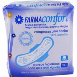 COMPRESAS 100ALGODON...