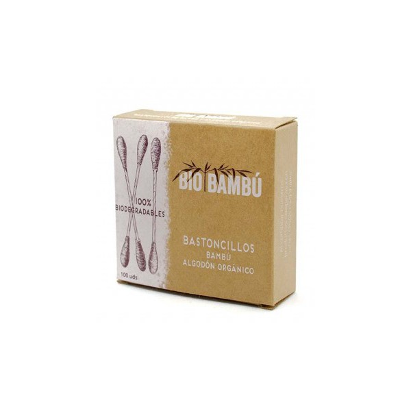 Bastoncillos de Bambú y Algodón oídos...