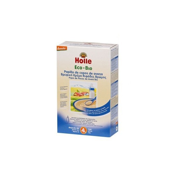Papilla de copos de avena +4meses...