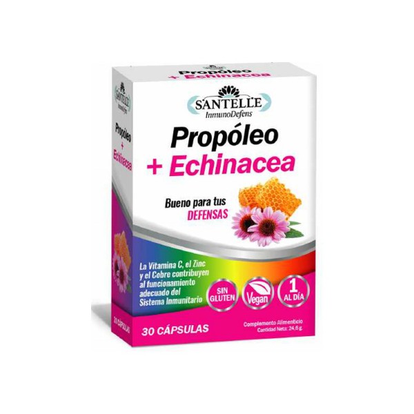 Propóleo + Echinacea 30 capsulas...