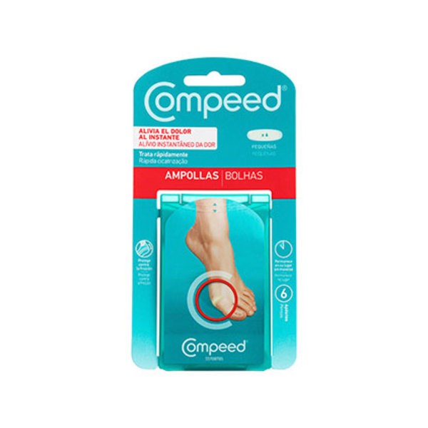 COMPEED AMPOLLAS  HIDROCOLOIDE T PEQ 6 U