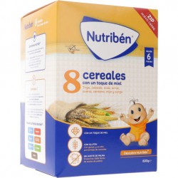 NUTRIBEN 8 CEREALES Y MIEL...