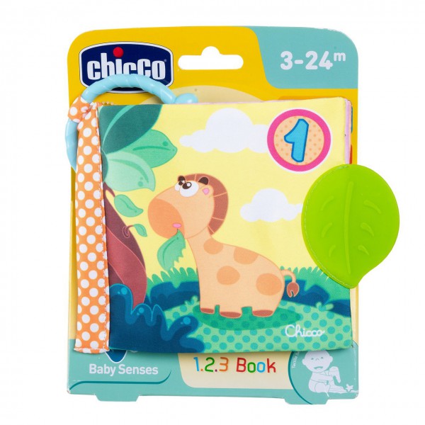 CHICCO LIBRO 1.2.3 JUGUETE 3-24M