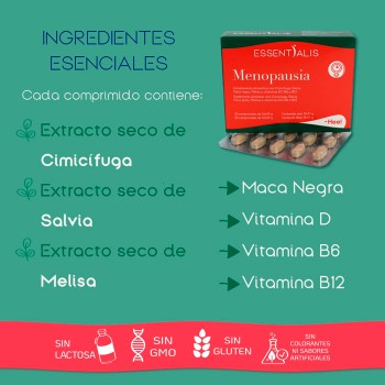 Essentialis Menopausia HEEL 30 comprimidos