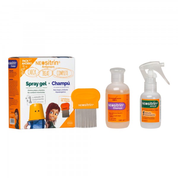 NEOSITRIN CHAMPU + SPRAY ANTIPIOJOS 1...