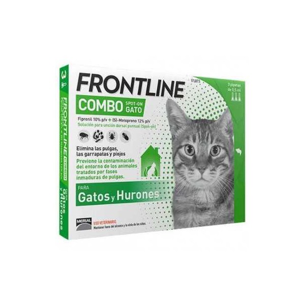 FRONTLINE COMBO 60/50 MG SOLUCION...