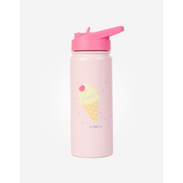 Botella térmica con pajita SARO 350ml