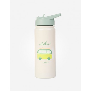 Botella térmica con pajita SARO 350ml