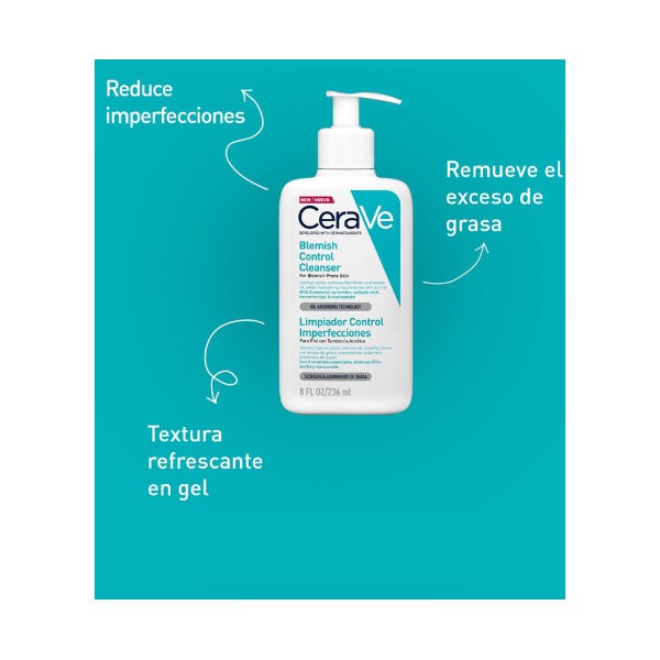CERAVE LIMPIADOR CONTROL...