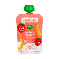 SMILEAT POUCH 100 G FRESA Y...