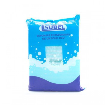 LISUBEL ESPONJA ENJABONADA DESECHABLE 24 ESPONJAS