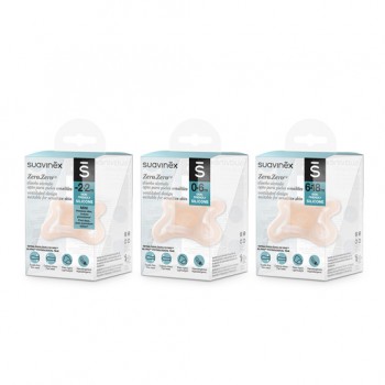 CHUPETE SILICONA FISIOLOGICO SUAVINEX SX PRO ZERO-ZERO -2 - 2 MESES 1 UNIDAD