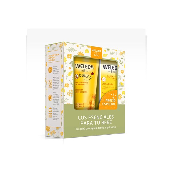 WELEDA PACK CALENDULA BEBE CREMA...