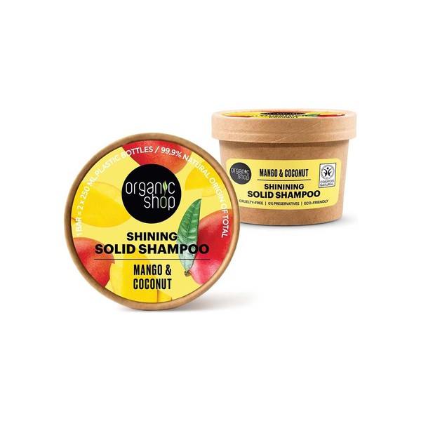 ORGANIC SHOP CHAMPU SOLIDO DE BRILLO...