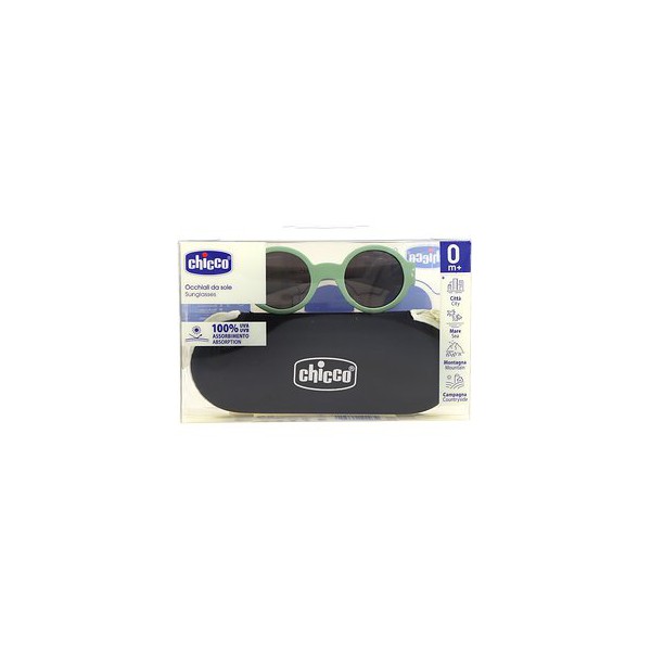 CHICCO GAFAS SOLARES 0M+ GREEN SMOKY