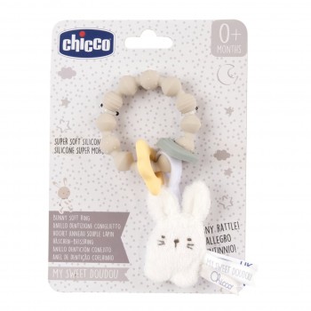 CHICCO ANILLO DENTICION CONEJITO SUAVE