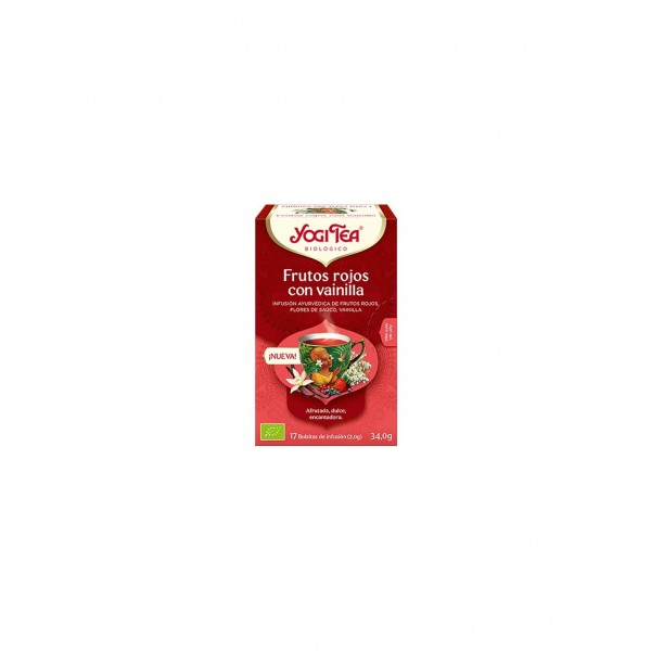 YOGI TEA FRUTOS ROJOS CON VAINILLA 17INF