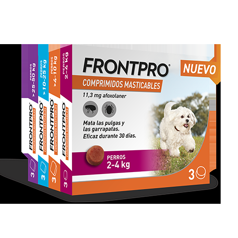 Novedad Frontpro comprimidos para perros
